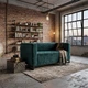 Диван Space Deep Teal 180×76×76 см (металевий каркас) - зображення 6