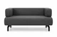 Диван Gianni Soft Anthracite 152×85×74 см - зображення 1