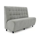Диван Simple Stone Grey140×68×109 см - изображение 1
