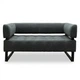 Диван Office Deep Graphite 155×65×75 см - изображение 2