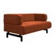 Диван Gianni Deep Orange 152×85×74 см - изображение 2