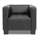 Диван Space 90×76×76 см екошкіра Midnight Black - изображение 2