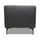 Диван Morgan 145×77×70 см екошкіра Deep Black - изображение 4