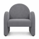 Диван Bonza Soft Grey 78×75×95 см - изображение 2