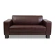 Диван Bruno 210×83×77 см екошкіра Coffee Brown - зображення 2