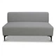 Диван Oliver Stone Grey 140×70×75 см - изображение 2