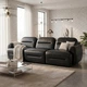 Модульний диван Dolce 255×84×80 см екошкіра Soft Black - изображение 3