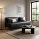 Диван Oliver 140×70×75 см екошкіра Deep Black - зображення 5