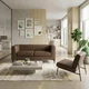 Диван Morgan 145×77×70 см екошкіра Chocolate Brown - изображение 2