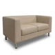 Диван Morgan 145×77×70 см екошкіра Light Beige - зображення 3