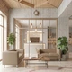 Диван Morgan 145×77×70 см екошкіра Light Beige - зображення 2