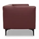 Диван Morgan 145×77×70 см екошкіра Soft Bordeaux - зображення 5