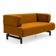Диван Gianni Soft Orange 152×85×74 см - изображение 1