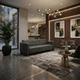 Диван Kansas 210×75×88 см екошкіра Stone Grey - зображення 4