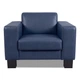 Диван Bruno 100×83×77 см екошкіра Deep Navy - изображение 3