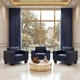 Диван Bruno 100×83×77 см екошкіра Deep Navy - изображение 7