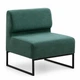 Модульний диван Lounge 77×77×83 см Soft Green - зображення 1