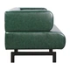Диван Gianni 152×85×74 см екошкіра Deep Green - изображение 3