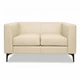 Диван Morgan 145×77×70 см екошкіра Sand Beige - зображення 1