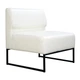 Модульний диван Lounge 77×77×83 см екошкіра Cloud White - изображение 1