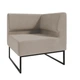 Модульний диван Lounge кутовий 77×77×83 см Soft Latte - зображення 2