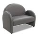 Диван Bonza 122×75×95 см екошкіра Stone Grey - зображення 1