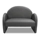 Диван Bonza 122×75×95 см екошкіра Stone Grey - зображення 2