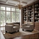 Диван Bruno 100×83×77 см екошкіра Greige - зображення 5