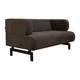 Диван Gianni Soft Chocolate 152×85×74 см - зображення 1