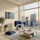 Модульний диван Clarus 86×77×84 см Deep Blue - изображение 8