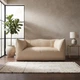 Диван Lotos 172×87×82 см екошкіра Cream Beige - зображення 5