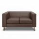 Диван Morgan 145×77×70 см екошкіра Coffee Brown - зображення 2