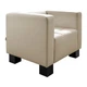 Диван Space 90×76×76 см екошкіра Cream Beige - зображення 3