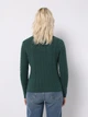 Свитер вязаный женский Colin's CL1076619GRE L Dark Green (8684112956411) - изображение 2