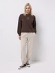 Свитшот женский Colin's CL1075902BRW XS Brown (8684112836393) - изображение 3