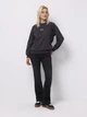 Свитшот женский Colin's CL1075943ANT S Anthracite (8684112836461) - изображение 3