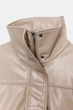 Бомбер з лакованої екошкіри Zara з високою горловиною 4341/819/815 M - зображення 4