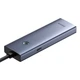 USB-хаб Baseus UltraJoy Series 4xUSB-A 3.0 1xUSB-C 5V 50cm Grey (6932172653217) - зображення 3