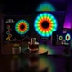 Світлодіодна LED лампа MJ-321 кільцева RGB 35 см з USB підключенням • Кільцева лампа MJ-321 для фото, відео, селфі, стримів, TikTok і зйомки контенту 58423 - зображення 4