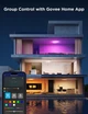 Lampa sufitowa Govee 12" Smart Ceiling Light, RGBWW + RGBIC, WI-FI/Bluetooth Biały (H80A1C01) - obraz 5