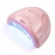Лампа SUNone UV/LED 48W (рожева) для гель-лаку та манікюру - зображення 13