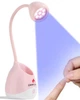 Акумуляторна лампа YC-05 UV/LED 36W (рожева) для нігтів для прихвату верхніх форм і гелевих типс на USB - зображення 4