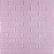 3D панель самоклеюча StickerWall під цеглу 770х700х3 мм світло-фіолетовий - зображення 1
