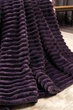 Плед-Покривало Шарпей Home Textiles Aubergine 200х230 см Баклажановий - зображення 5