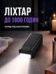 Повербанк 30000 mah 22.5W Qinetiq Phoenix RQ-30 з LED дисплеєм і швидкою зарядкою PD/QC 3 порти кабель Type-C в комплекті powerbank павербанк для телефону apple айфона iphone самсунг samsung роутера універсальний павер банк з ліхтариком + кабель gray - зображення 7