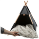 Домик для собак и котов Trixie Cave Tipi вигвам 55х65х55 см (TX-36275) - изображение 3