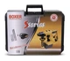 Акумуляторний перфоратор Boxer SR082 24 В з двома акумуляторами 4 Агод патроном SDS Plus кейсом і комплектом оснащення для свердління та довбання - зображення 12