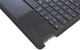 Чохол-клавіатура Tucano Book Cover Keyboard для Samsung Galaxy Tab A9+ 11.0 (X210/X215/X216) DE/UKR Black (F-TUCBCKTABA9P) - изображение 9