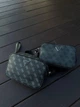 Сумка Guess кожаная мужская черная - изображение 3