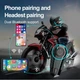 Мотоэкран TomoStrong 6,25″ CarPlay/Android Auto с DVR, пультом и контролем давления шин - изображение 7